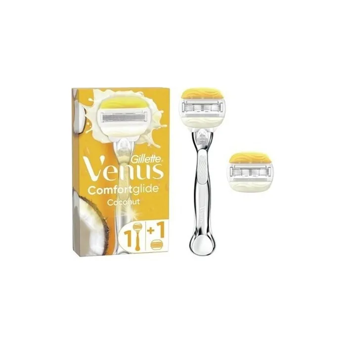 Gillette Venus ComfortGlide Coconut Razor with Moisturizing Bars