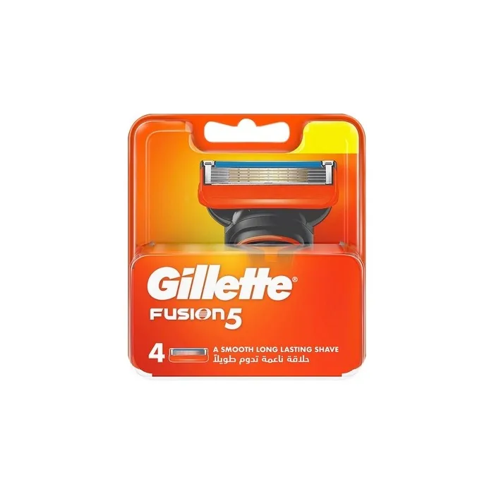 Gillette Fusion Replacement Blades For Razor - 4 Pieces