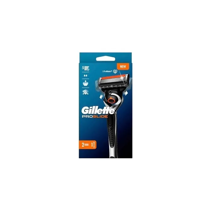 Gillette Proglide Flexball Razor With 2 Refills
