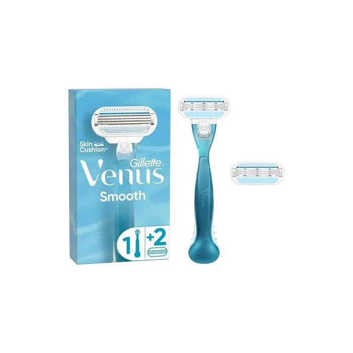 Gillette Venus Smooth Women's Razor with 2 Razor Blades