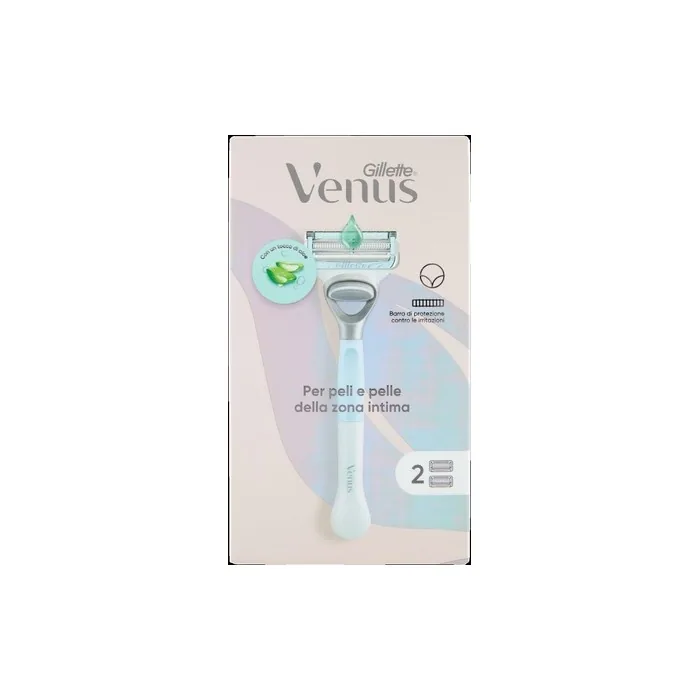Gillette Venus Intimate Razor With 2 Refills