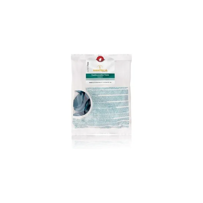 Xanitaliapro Hard Wax Traditionnelles Tide Bag 1000g Azulene Ideal For Hair Removal