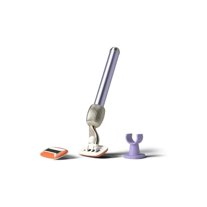 Fler The Razor Starter Set Women's 5-Blade Razor with Stand