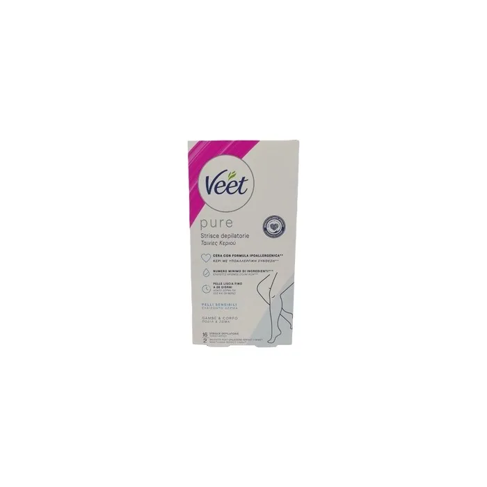 Reckitt Benckiser Veet Minima Hair Removal Strips For Body And Legs 16 Strips