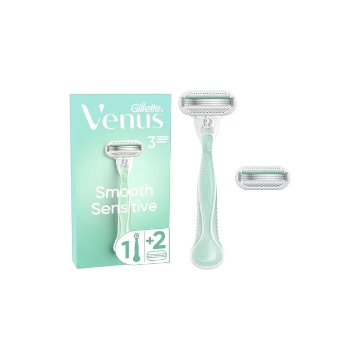Gillette Venus Smooth Sensitive Women's Razor with Reusable Handle