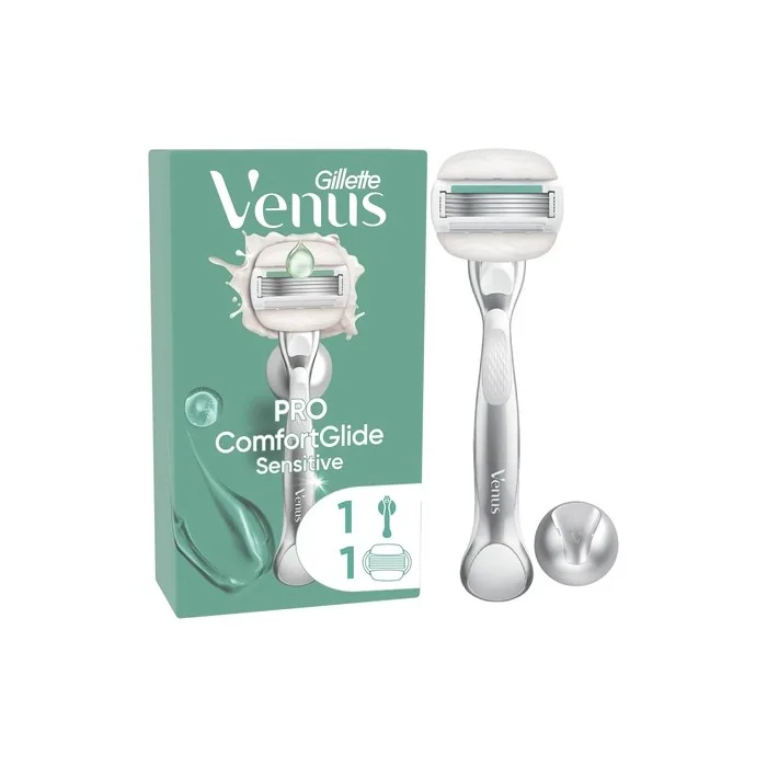 Gillette Venus Pro Comfortglide Sensitive Women's Razor with Aloe