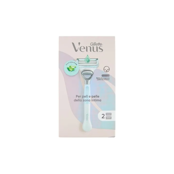 Gillette Venus Intimate Razor With 2 Refills By Gillette
