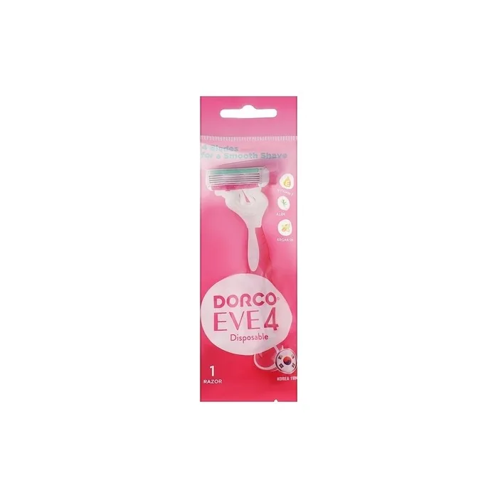 Disiclin Dorco Eve 4 Disposable Razor For Women 1 Piece