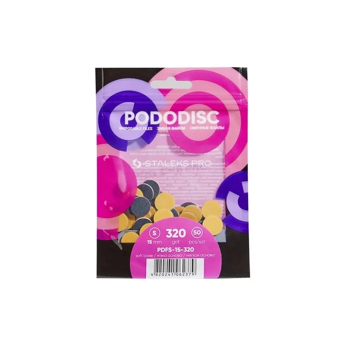 Staleks Pro Expert Adhesive Refills with Foam Base - Soft Podic Professional