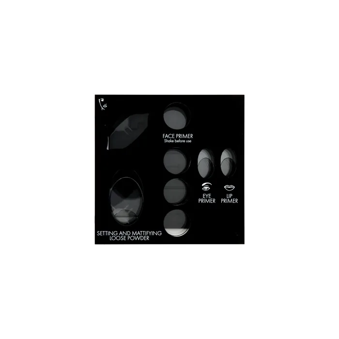 Pupa Matt Empty Makeup Display Black With 8 Slots