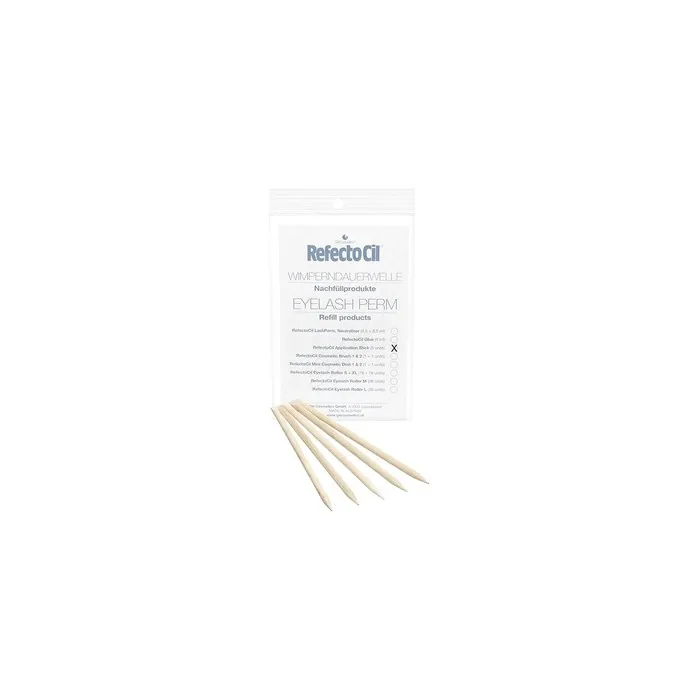 Refectocil Eyelash Perm Refill with Rosewood Sticks