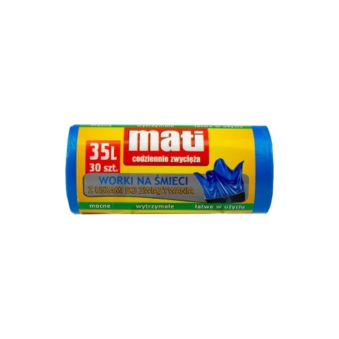 Mati Waste Bin 35 Liters High Densitylow Density Polyethylene