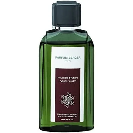 Lampe Berger Poussière D'Ambre Room Fragrance Refill Bottle, Clear, 200ml