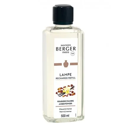 Maison Berger Paris Amber Powder Catalytic Lamp Refill 500 Ml