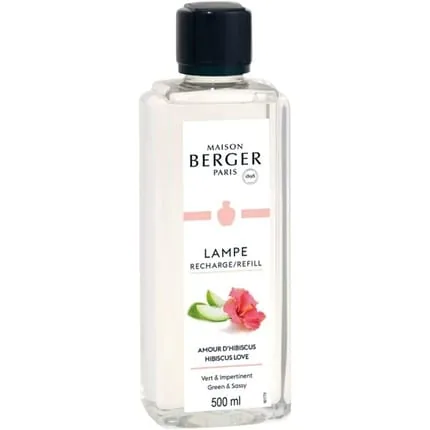 Lampe Berger Reves De Fleurs/Dreams Of Flowers Refill, Glass, Clear, 500 Ml