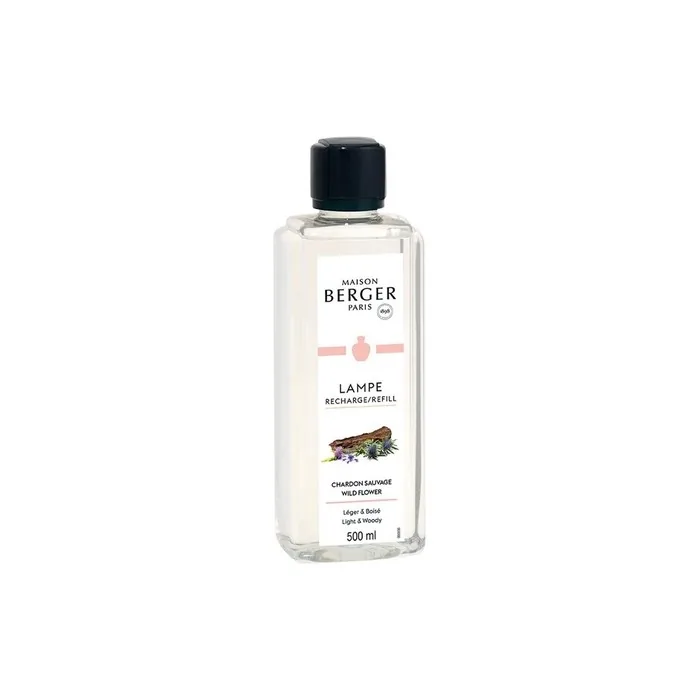 Maison Berger Paris Chardon Sauvage Fragrance, Plastic, Clear, 500 Ml