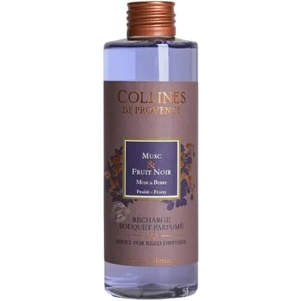 Collines De Provence Refill 200ml Musk & Black Fruit