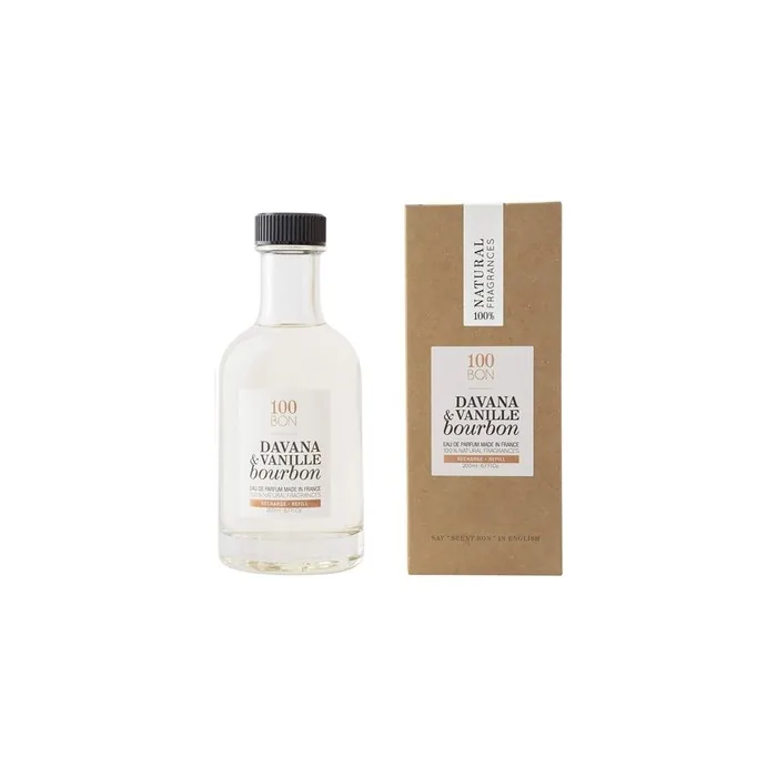 100BON Davana & Vanilla Bourbon 100% Natural Fragrance Refill 6.7 Fl Oz
