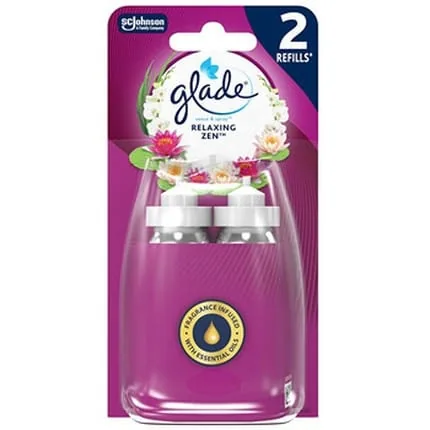 Glade Sense & Spray Relaxing Zen Duo Air Freshener Refill