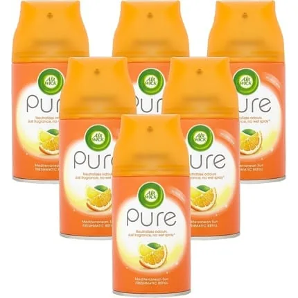 Air Wick Air Freshener Freshmatic Pure Auto Spray Mediterranean Sun Refill