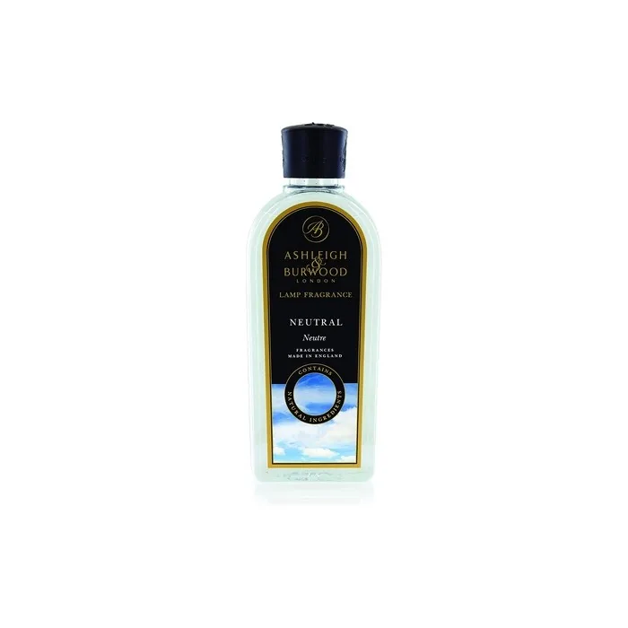 Ashleigh and Burwood Neutral Lamp Fragrance Refill 500ml - Fresh Cleansing for Catalytic Lamp Burner