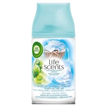 Reckitt Life Scents Automatic Air Freshener Refill Summer Morning 250ml - Pack of 4