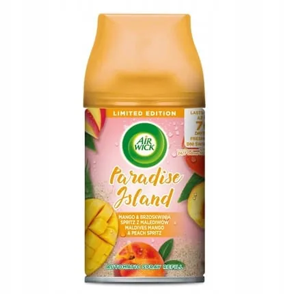 Air Wick Freshmatic Paradise Island Air Freshener Refill Mango and Peach Spritz 250ml