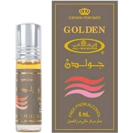 Golden Perfume Oil 6ml 2oz by Alrehab