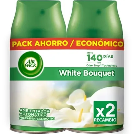 Freshmatic White Bouquet Air Freshener Refill 250ml - Pack of 2
