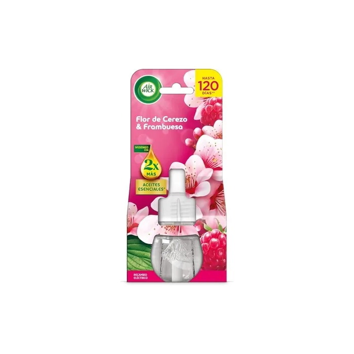 Air Wick Refill for Electric Air Freshener with Cherry Blossom and Citronella Scent