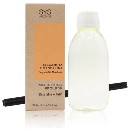 Laboratorio SyS Bergamot & Mandarin Mikado Refill with Sticks 200ml