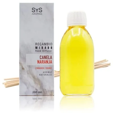 SYS Mikado Air Freshener Refill - Cinnamon & Orange, 200ml
