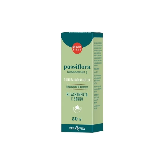 Erba Vita Hydroalcoholic Tincture Passionflower 50ml