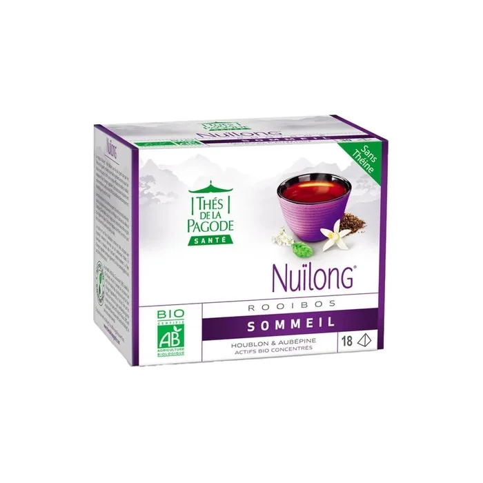 Rooibos Nuilong Sleep Pagoda Teas 30 Count