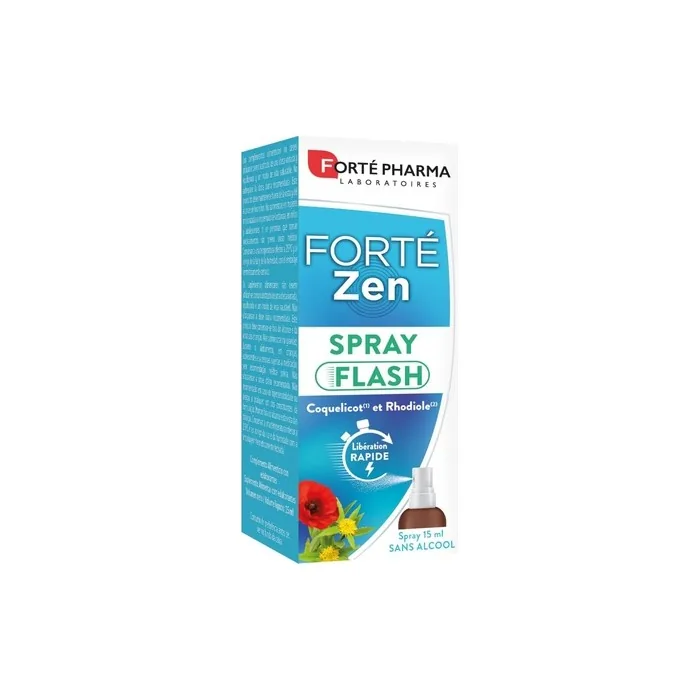 Forte Pharma Forte Zen Flash Spray Adult Food Supplement for Relaxation