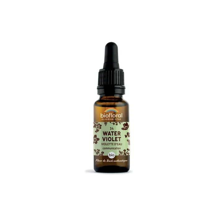 Biofloral Water Violet Bach Flower Essence 20ml