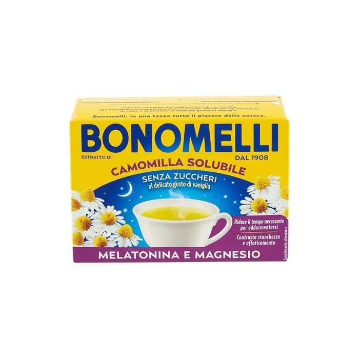 Bonomelli Camomilla Setacciata Melatonina E Magnesio Sifted Chamomile With