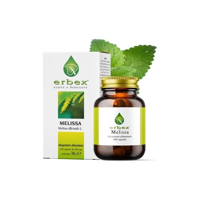 Erbex Natural Supplement with Pure Melissa Capsules