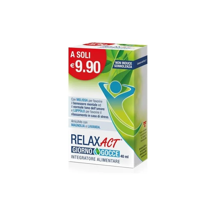 Linea Act Relax Act Day Drops Dietary Supplement 40ml