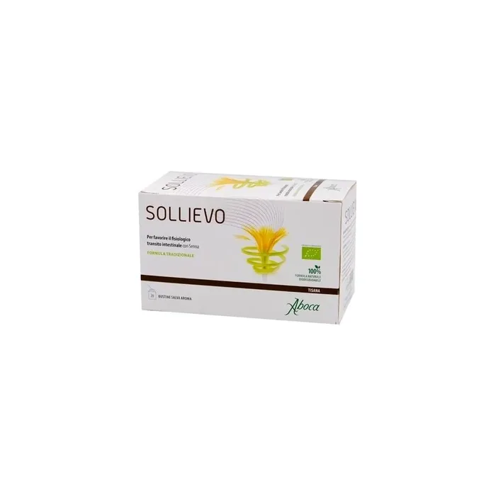 Aboca Sollievo Bio Herbal Tea 20 Sachets 2.2g