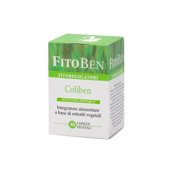 Fitoben Coliben Natural Supplement with Melissa, Angelica, Aloe, and Chamomile