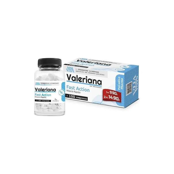 Paladin Pharma Sanavita Valeriana 100 Tablets