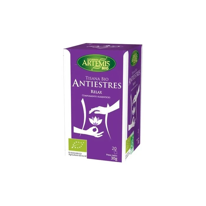 Artemis Organic Anti-Stress Herbal Tea 20 Filters