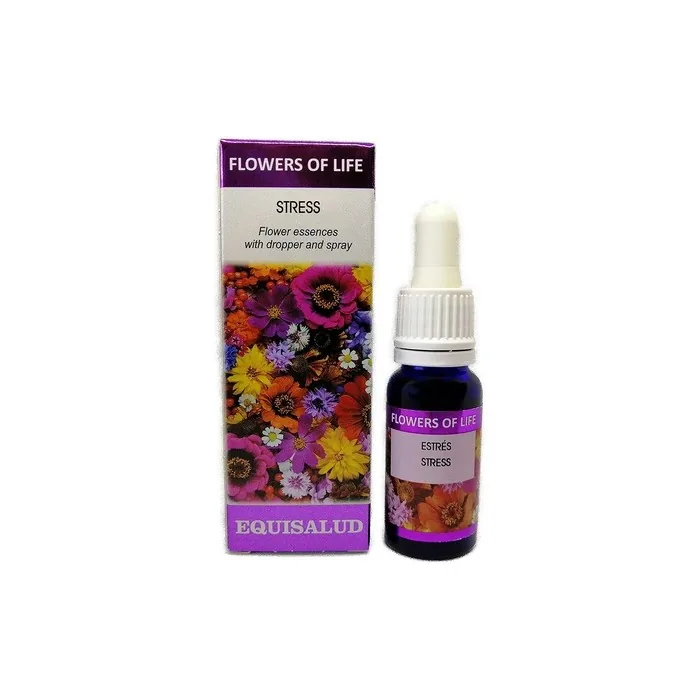 Flowers of Life Stress Certified Organic Natural Flower Remedy 15ml Dropper and Spray