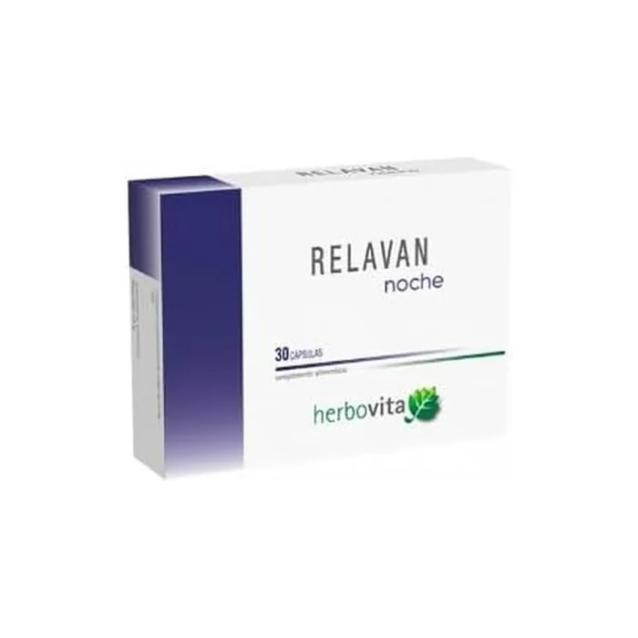 Herbovita Relavan Noche 30 Capsules 200g