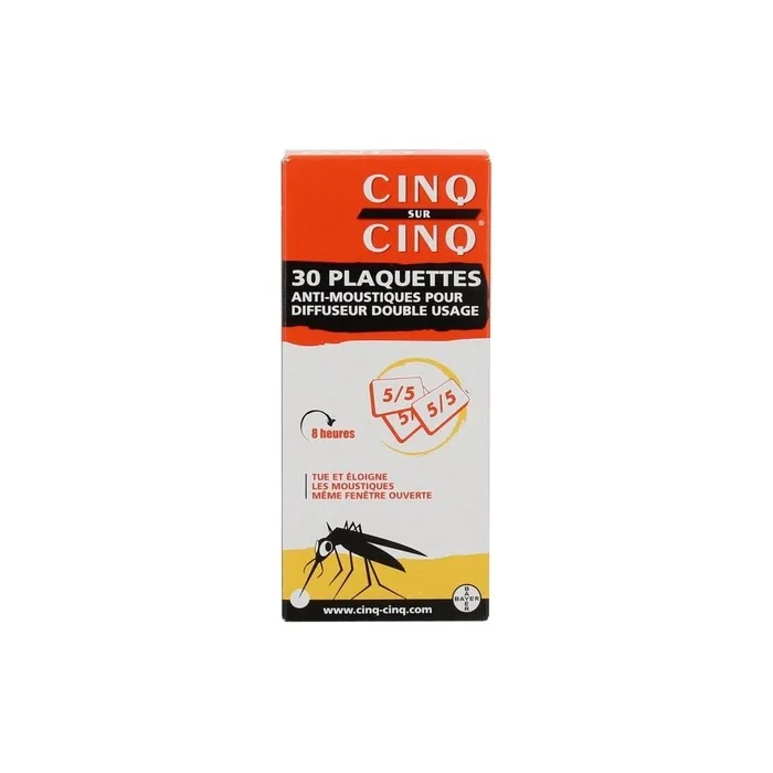 Cinq Sur Cinq 30 Anti-Mosquito Plates