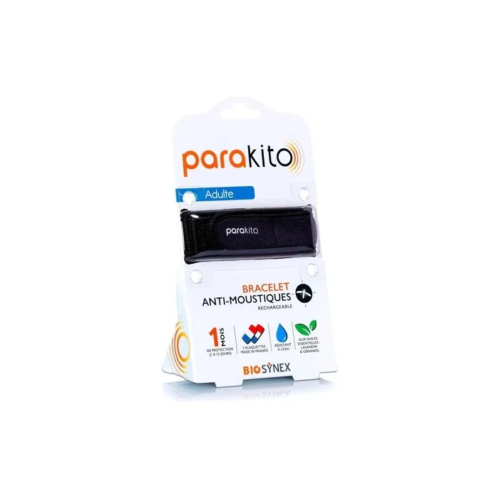 Biosynex Parakito Rechargeable Mosquito Repellent Bracelet