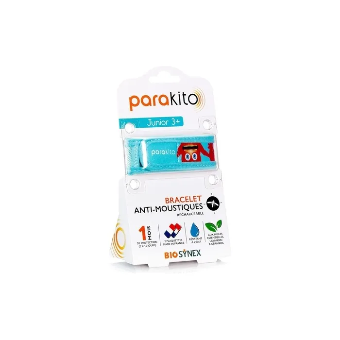 Biosynex Parakito Rechargeable Mosquito Repellent Bracelet