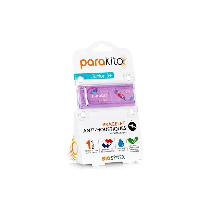 Biosynex Parakito Rechargeable Mosquito Repellent Bracelet