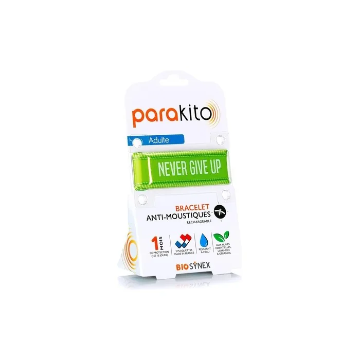 Biosynex Parakito Rechargeable Mosquito Repellent Bracelet